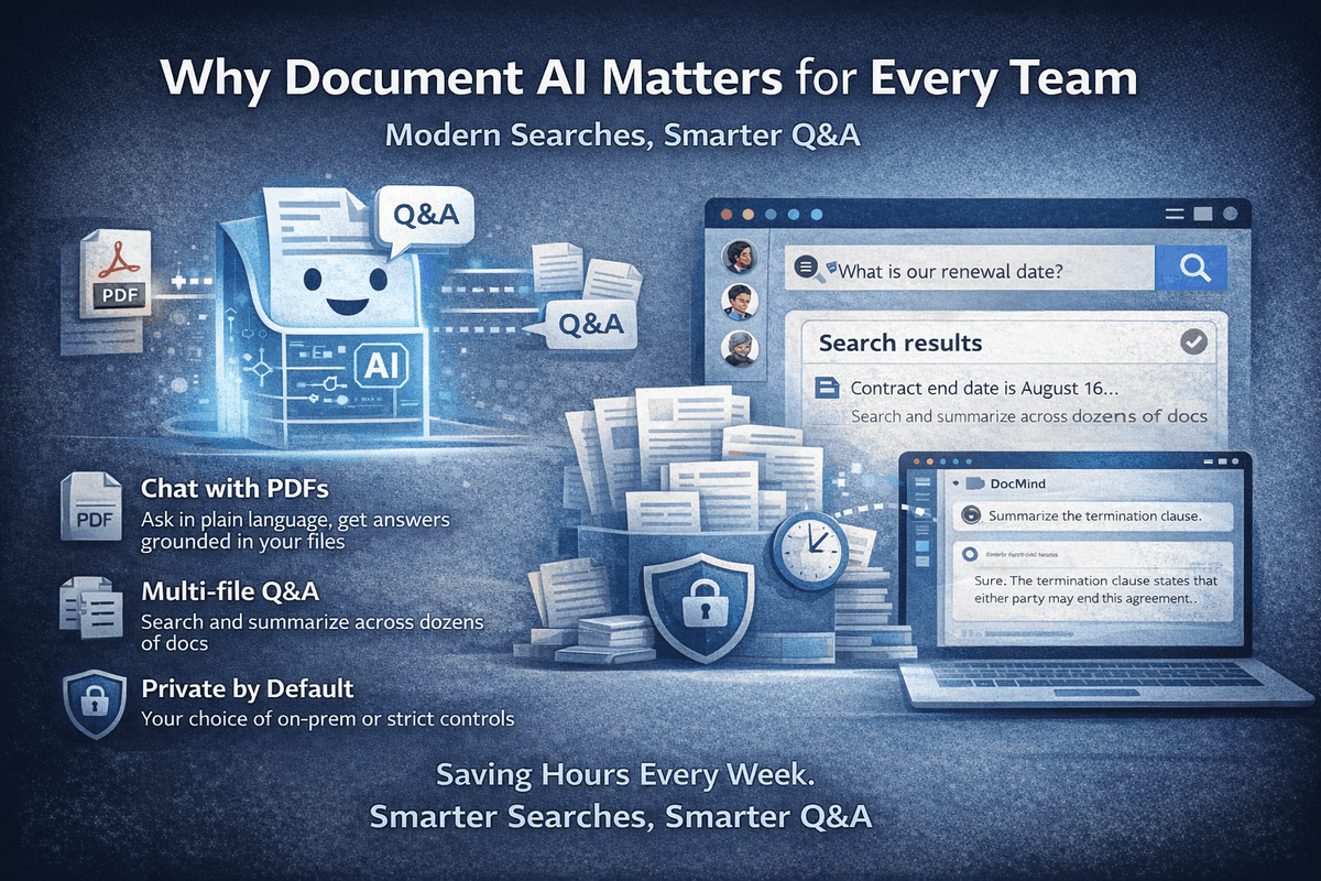 Ask questions and get answers from your documents