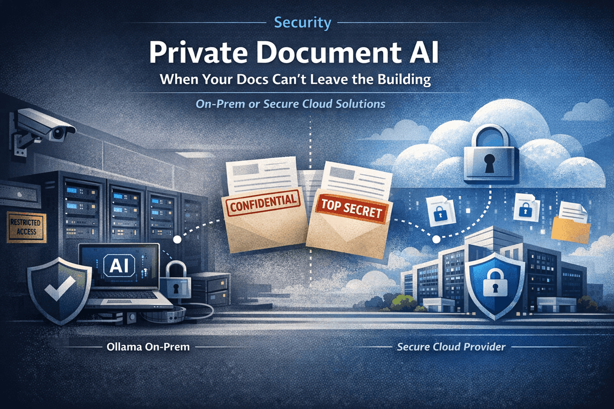 Your data stays private β no training on your documents